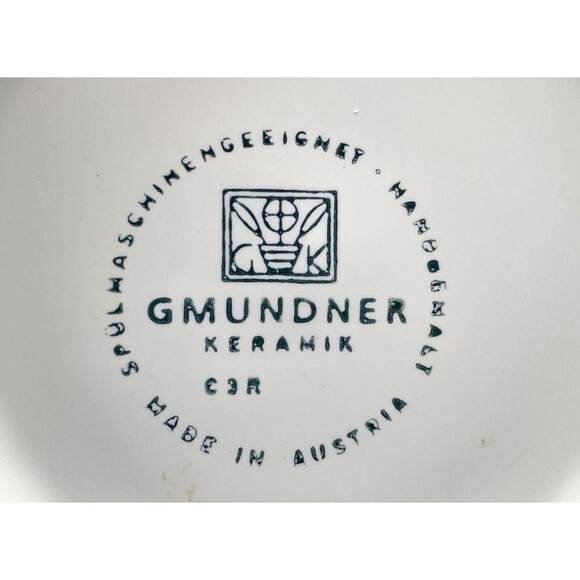 NEW Gmundner Keramik Female "Hunter's Delight" Cereal Bowl 6.5" Handmade Austria - Picture 6 of 6